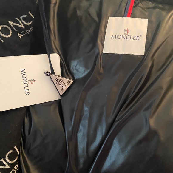 Moncler caille logo jacquard quilted jacket NWT - Picture 8 of 11